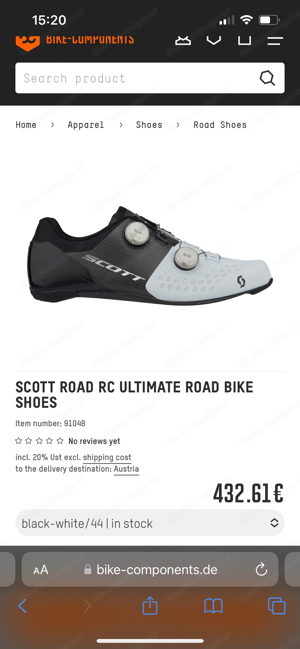 SCOTT Road RC Ultimate Rennradschuhe in Größe 44 Bild 6