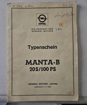 Opel Manta - B 20S 100 ps Bild 9