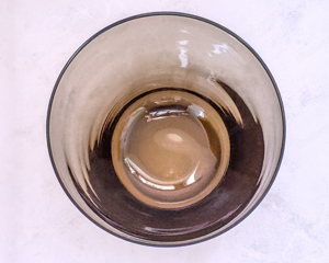 Rauchglas Schale, Glasschüssel, Glasschale, Schüssel, Glas, Gläser   Bild 3