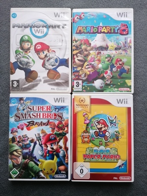 Nintendo Wii Spiele - auch einzeln
