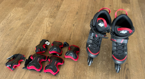 Neuwertige K2 F.I.T 84 Speed Alu Inline Skates 