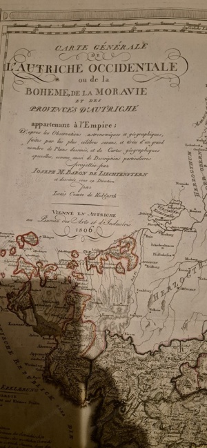 alte Landkarte   Jg.1806 Bild 3