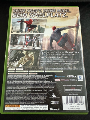 The Amazing Spider Man Xbox 360 Bild 2