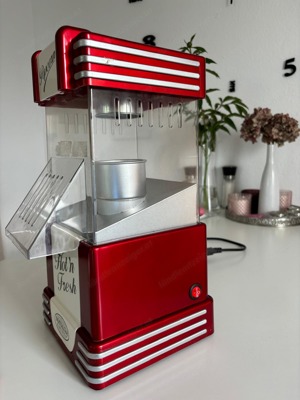 Popcornmaschine im Retro-50er-Jahre Design Bild 2