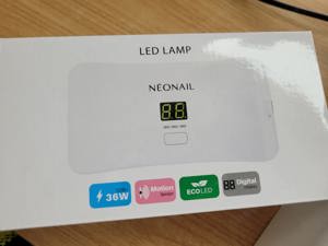 NEONAIL SET - 3x benutzt mit LED-Lampe Bild 2