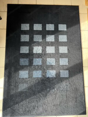 Teppich blau mit Muster Bild 1