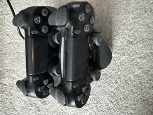Sony PlayStation 4 Pro 1TB mit 2  Controller und Ladestation + 7 Spiele, PS4 Bild 2