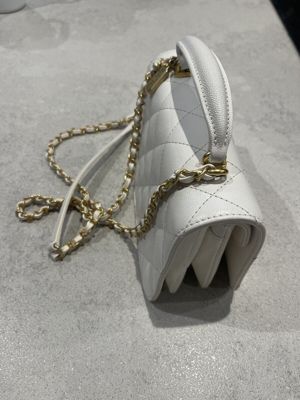 Chanel-Tasche Weißgold Bild 3