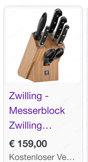 Messerblock Zwilling