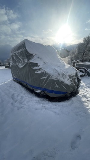 Hindermann Schutzhülle Wohnmobil Camper teilintegr. o. Kastenwagen Wintertime - Regen , Schnee,Hagel Bild 2