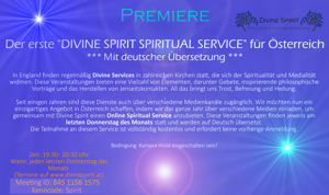 Sensitivität, Spiritualität & Medialität - Österreich Tour, Einzelsitzungen, Workshops und mehr Bild 2