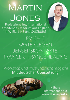 Sensitivität, Spiritualität & Medialität - Österreich Tour, Einzelsitzungen, Workshops und mehr Bild 7