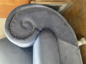 Couch Bretz , blaugrau  Bild 3
