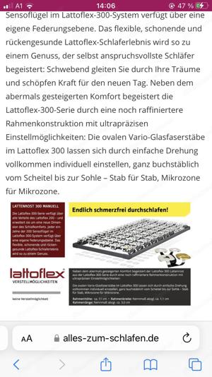 Lattenrost Lattoflex Bild 1