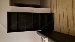 Ikea Billyregal Schwarz 80 35 200 cm mit 5 Ablagen Bild 4