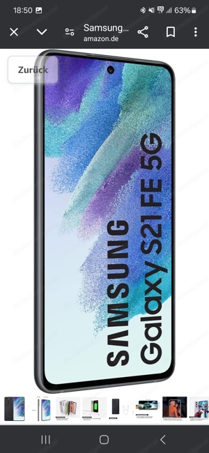 Samsung S21 fe 5G und eine Watch 5 Bild 2