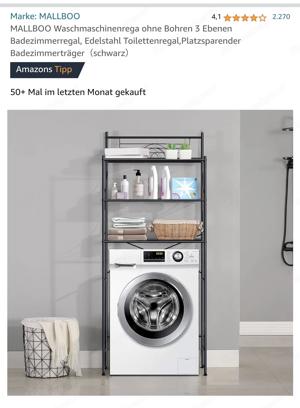 Waschmaschinenregal  Bild 2