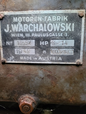 Warchalowski Standmotor Bild 4
