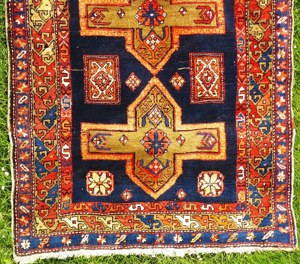 Orientteppich Kazak Dagestan orig. 19. Jh. 265x126 T116  Bild 3