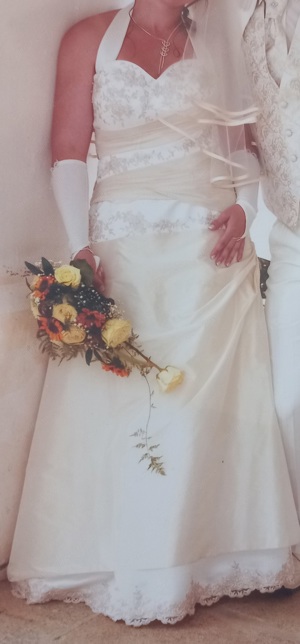 Hochzeitskleid wie neu Bild 1
