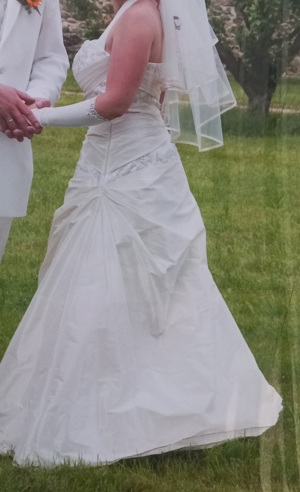 Hochzeitskleid wie neu Bild 2