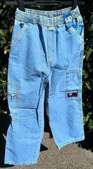 NEUWARE Jeanshose Jeans Hose blau Größe 140 Bild 1