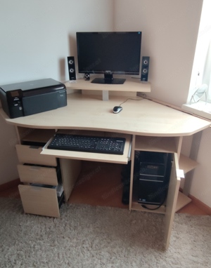 Schreibtisch, Bürotisch, PC-TISCH, Ecktisch