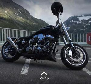 Harley-Davidson Dyna Super Glide Custum Bild 5