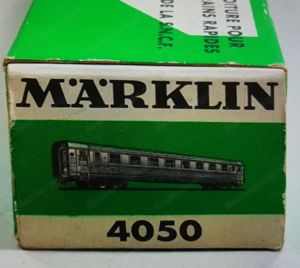 ==MÄRKLIN HO 4050 D- Zug-Wagen der SNCF IM OK sammlungswürdig== Bild 2