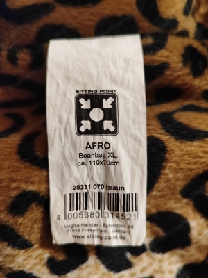 Sitzsack Leopard  Bild 3