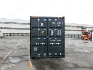 Seecontainer 20ft High Cube Wie neu Ral7016 