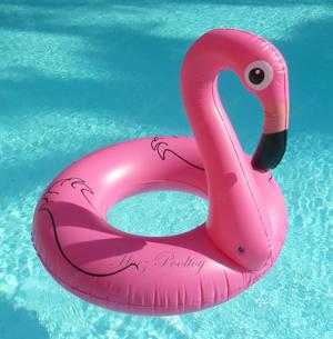NEU aufblasbarer XL Flamingo 110 cm