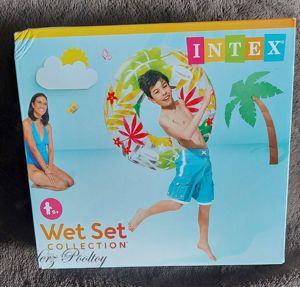 NEU aufblasbarer Schwimmreifen Intex The Wet Set Collection 3 unterschiedliche Designs vorhanden