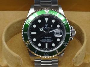 Rolex Submariner 16610LV Anniversary aka Kermit