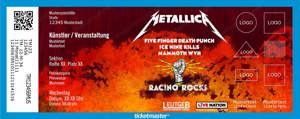 2 Stk. VIP Tickets für Metallica Racino Rocks 2024 (NP 599 Stk, VK 379 Stk.)