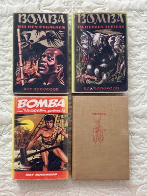 Roy Rockwood, Bomba der Dschungelboy , 1960er Jahre ,4  Bücher Bild 1