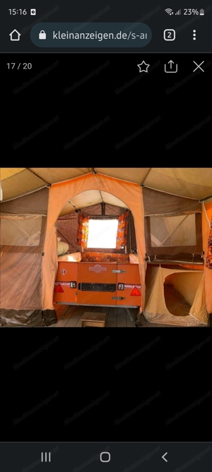 HEINEMANN Zeltanhänger Klapp Caravan