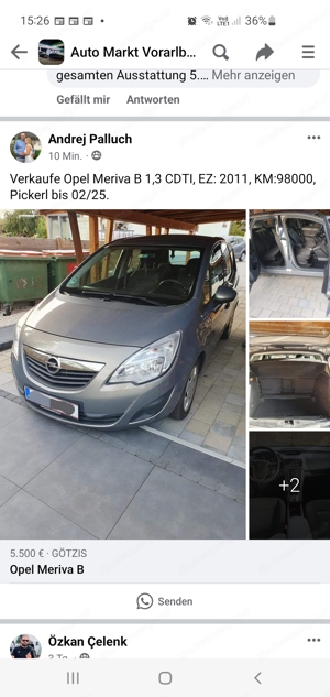 Opel Meriva B, 1,3 CDTI