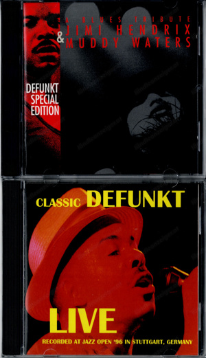 4 CDs DEFUNKT - In America   Live   Knitting Factory   Tribute Jimi Hendrix TOP-Aktion