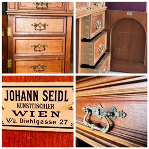 Johann Seidl Jugendstil Schreibtisch
