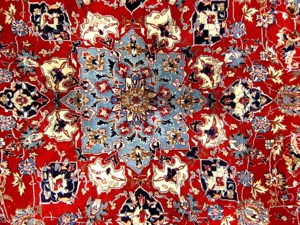 Orientteppich Sammlerteppich Isfahan 7,5 Mill. K. T061  Bild 3