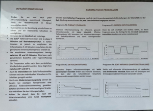 Infrarot Wärme Kabine hochwertig Bild 7