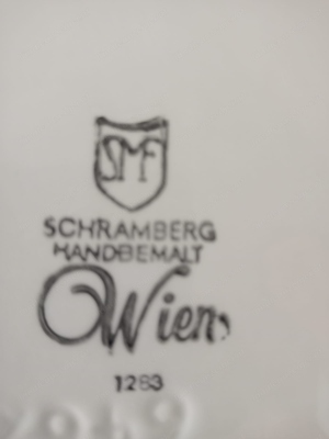 Service Schramberg handbemalt 48-tlg neuwertig