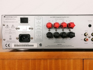 Cambridge Audio azur 640A Integrated Amplifier silber Bild 6