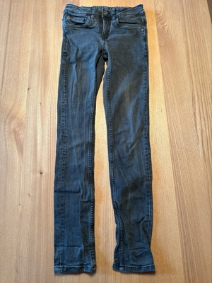 Jeans Grösse 158 dunkelgrau