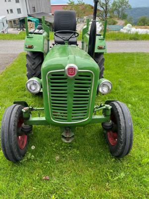 Oldtimer Traktor - Herrman Lanz D230 1964  - HELA Bild 2