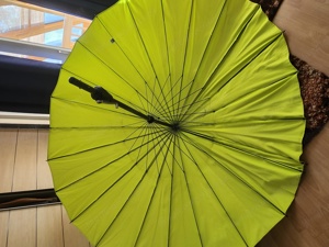 Sonnenschirm gross mit ständer Bild 5