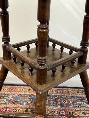 Gründerzeit Blumentisch Biedermeier Tisch Vasentisch Barock Empire  Bild 6