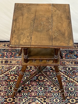 Gründerzeit Blumentisch Biedermeier Tisch Vasentisch Barock Empire  Bild 7