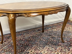 Biedermeier Tisch Barock Vintage Couchtisch Chippendale Nussbaum Rokoko  Bild 6
